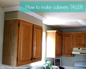 making cabinets taller