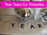 New Years Eve Printables