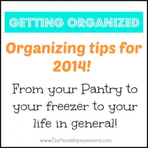 2014 Organizing Tips!