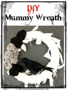 DIY Mummy Wreath