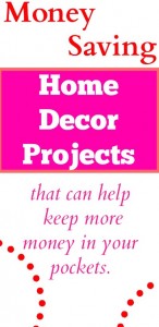 Frugal budget saving decorating ideas