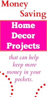 Frugal budget saving decorating ideas