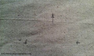 DIY Smocked Drop Cloth Drapes