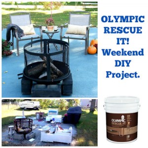 Olympic Rescue It! A DIY Weekend Project and Giveaway!