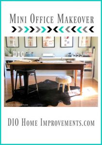 Mini Office Makeover