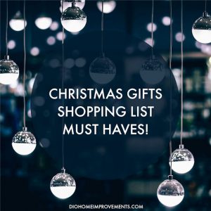 Christmas Gifts Shopping List Must Haves!
